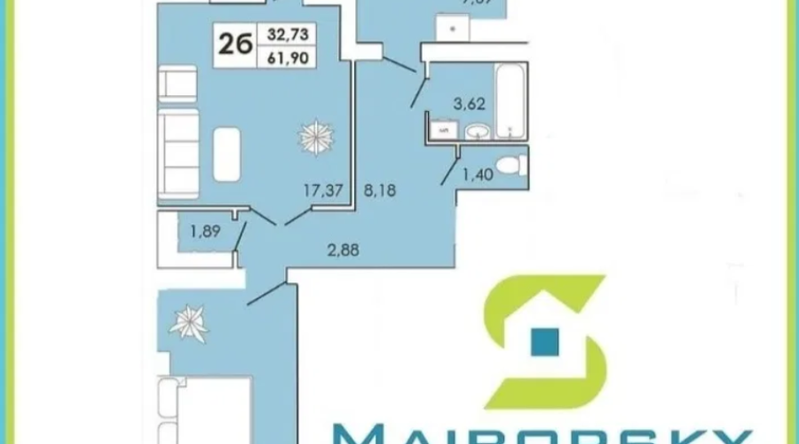 Продаж квартири 3 кімнати 84 кв. м. Жк Дім (Гречани) Хмельницький