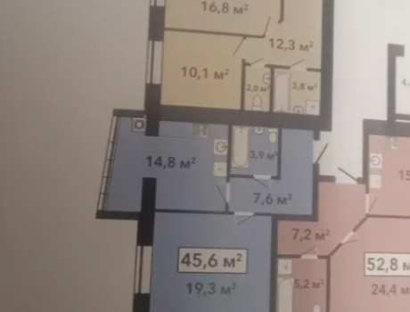 Продаж квартири 1 кімната 47 кв. м. ЖК Перлина Проскурова  2 (Ракове) Хмельницький