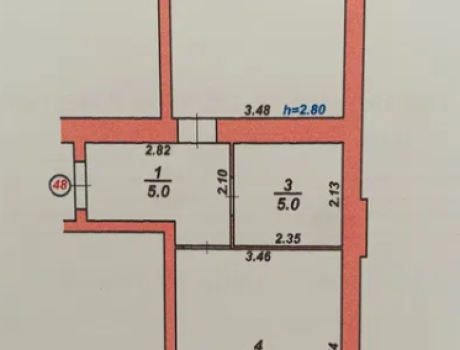 Продаж квартири 1 кімната 52 кв. м. ЖК: Гармонія-3 (Південно-Захід) Хмельницький