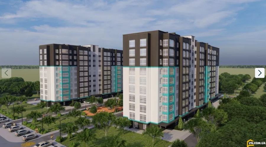 Продаж квартири 2 кімнати 46 кв. м. ЖК Spring Town New Riviera (Виставка) Хмельницький