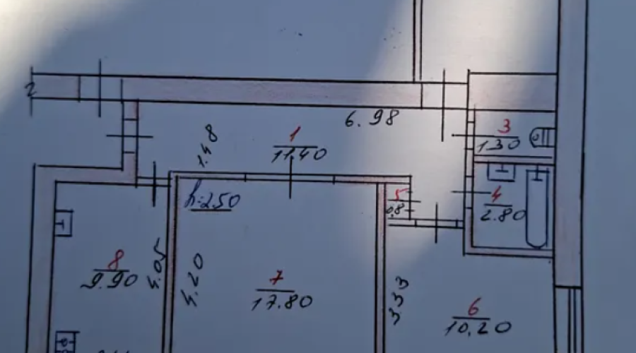 Продаж квартири 3 кімнати 76 кв. м. Прибузька (Центр) Хмельницький