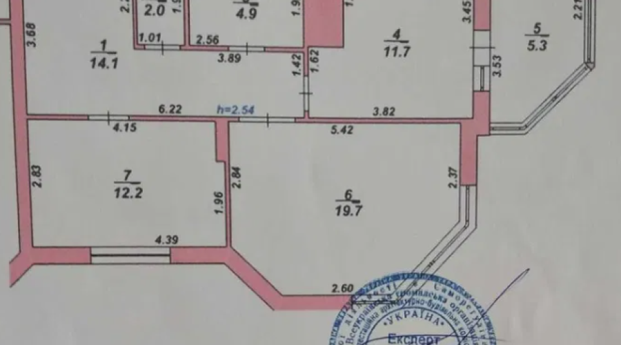 Продаж квартири 2 кімнати 70 кв. м. Будівельників (Виставка) Хмельницький