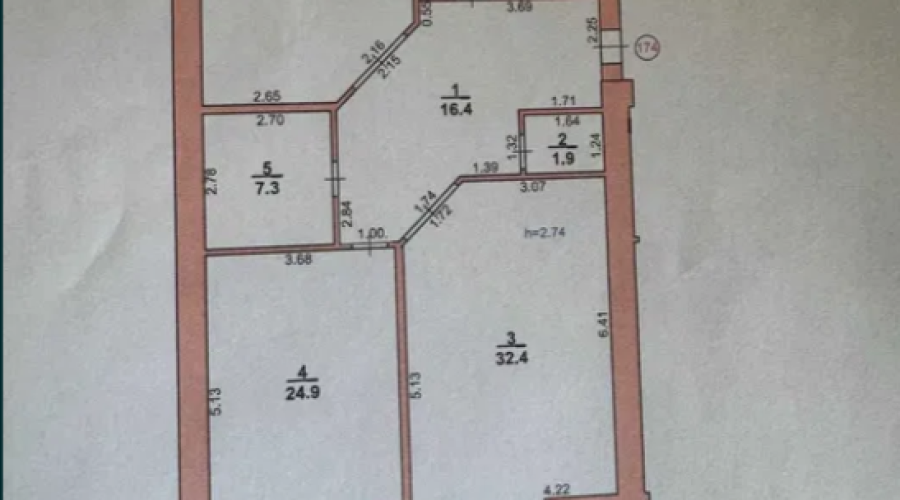 Продаж квартири 3 кімнати 68 кв. м. (Виставка) Хмельницький