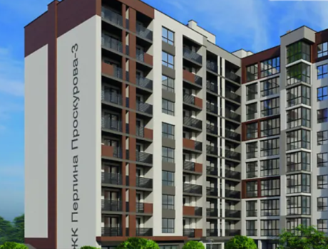 Продаж квартири 1 кімната 49 кв. м. ЖК Перлина Проскурова 3 (Озерна) Хмельницький