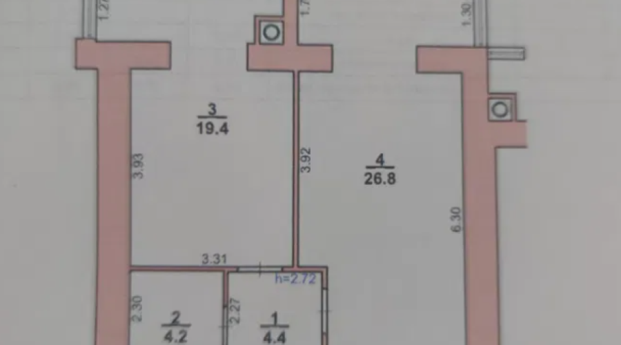 Продаж квартири 2 кімнати 68 кв. м. ЖК Барви (Озерна) Хмельницький